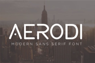 Aerodi Font: Modern Sans Serif for Digital Branding