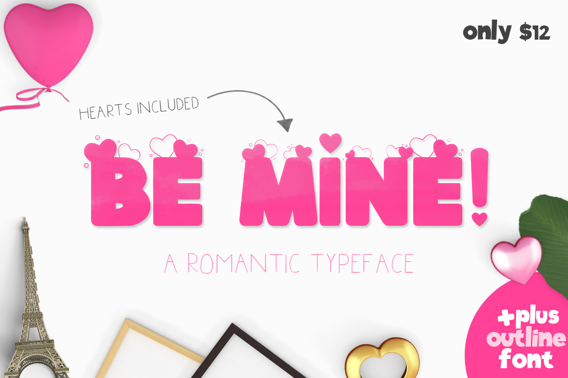 Be Mine Font Review: A Sans Serif for Romantic Branding