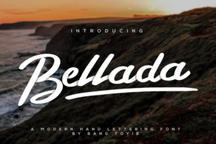 Bellada Extras Font Review for Digital Campaign Design