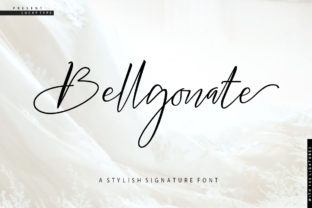 Bellgonate Script Font for Elegant Web Design