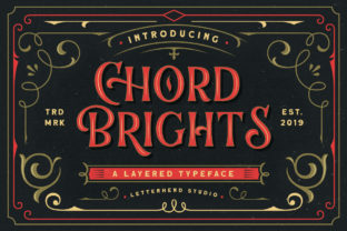 Chord Brights: A Versatile Vintage Font for Editorial Design
