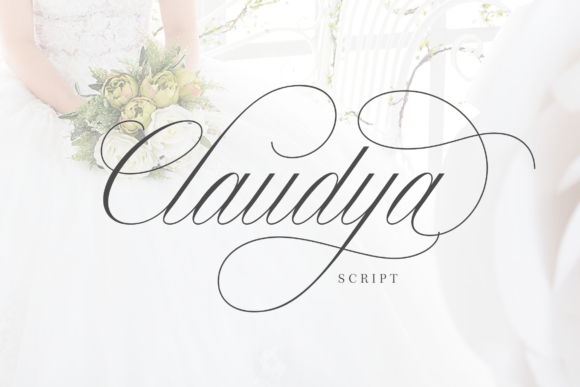 Claudya Font: Elegant Script for Feminine Design