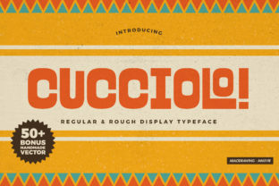Cucciolo Font: Playful Display Typography for Makers