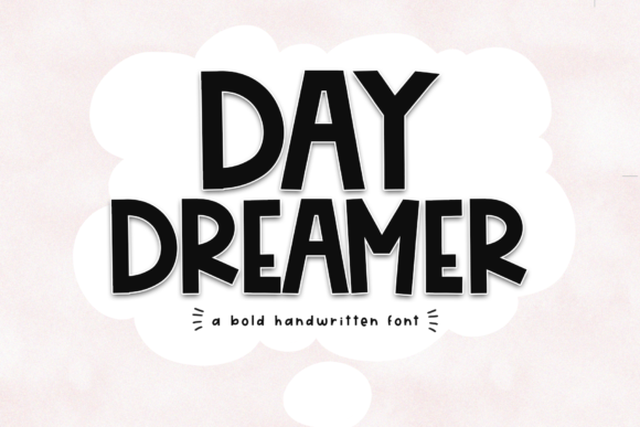 Day Dreamer Font: A Handwritten Typeface for Editorial Design