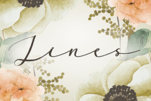 Lines Script Font for Boutique Branding Projects