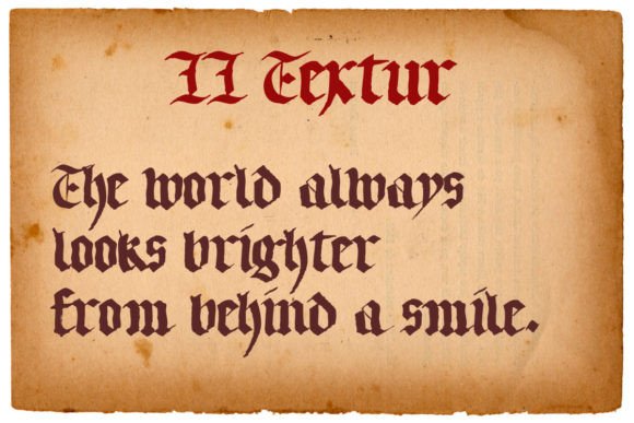 LL Textur Font Review for Vintage Campaign Design