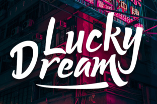 Lucky Dream Bold Font for Editorial Design