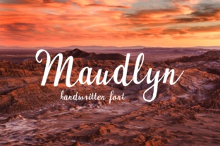 Maudlyn Font: A Legible Script for Digital Branding