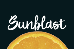 Sunblast Font: Legible Script for Small Business Branding