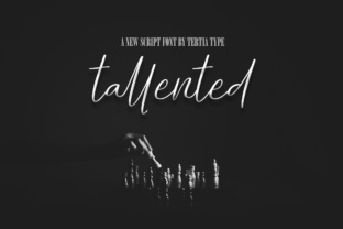 Tallented Font: Elevating Romantic Campaign Visuals