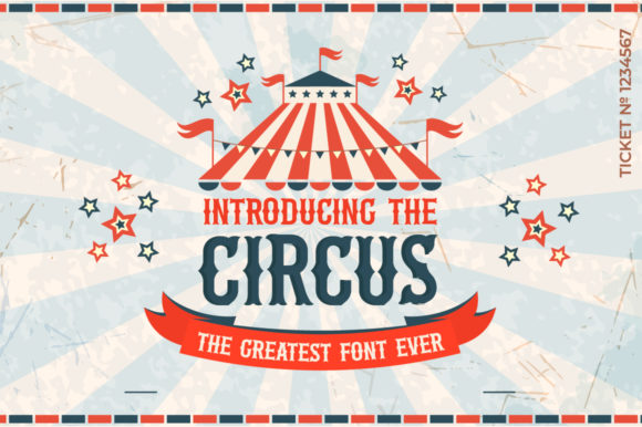 The Circus Font: Joyful Display Typography for Editorial Design