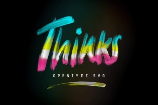 Thinks Opentype Font for Authentic Small Business Branding