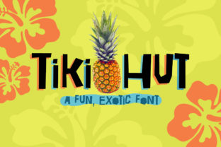 Tiki Hut: A Fresh and Fun Font for Creative Makers