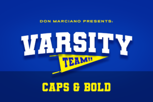 Varsity Team: Bold Display Font Review & Guide