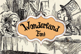 Wonderland Script Font for Editorial Design
